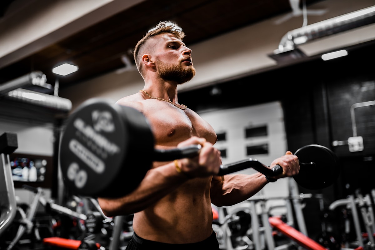 Men's nutrition and fitness health